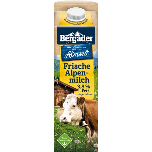 Bergader Almzeit Frische Alpenmilch 3,8 % Fett