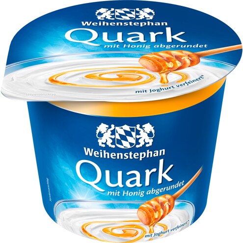 Weihenstephan Quark mit Honig abgerundet