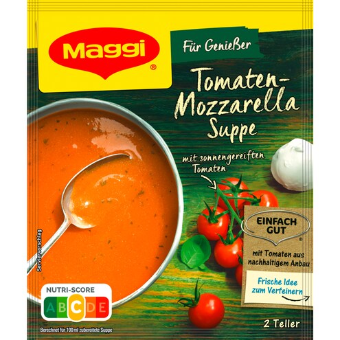 Maggi Für Genießer Tomate-Mozzarella Suppe