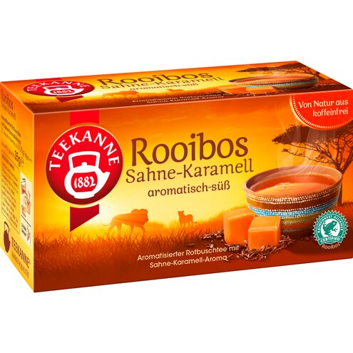 Teekanne Rooibos Sahne-Karamell Bild 1