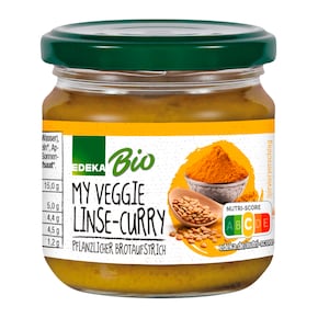 EDEKA Bio + Vegan Streichcreme Linse-Curry Bild 0