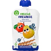 Freche Freunde Bio Quetschie Apfel, Birne, Blaubeere & Dinkel