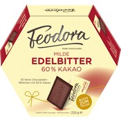 Feodora Chocolade-Täfelchen 60 % Edelbitter