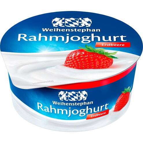 Weihenstephan Rahmjoghurt Erdbeere