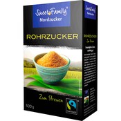 Nordzucker Sweet Family Rohrzucker Fairtrade braun