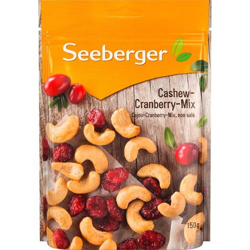 Seeberger Cashew-Cranberry-Mix