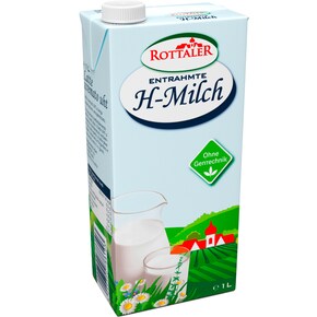 Rottaler Entrahmte H-Milch 0,5 % Fett Bild 0