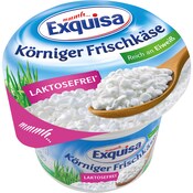 Exquisa Körniger Frischkäse Laktosefrei Natur, 4 % Fett
