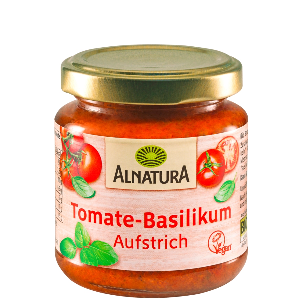 Alnatura Bio Tomate-Basilikum Aufstrich | bei Bringmeister online ...