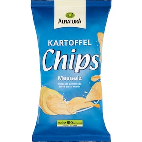 Alnatura Bio Kartoffel Chips Meersalz Bild 0