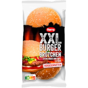 Harry XXL Burger Brötchen 4 Stück Bild 0
