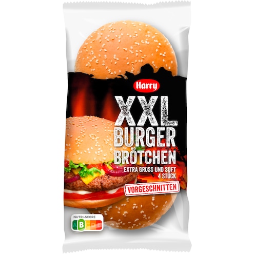 Harry XXL Burger Brötchen 4 Stück
