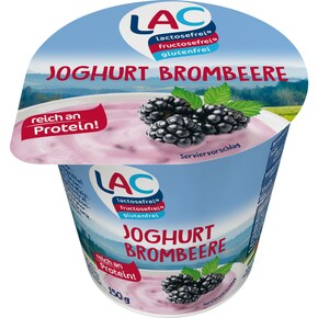 Schwarzwaldmilch LAC lactosefrei Joghurt Brombeere 3,5 % Fett Bild 0