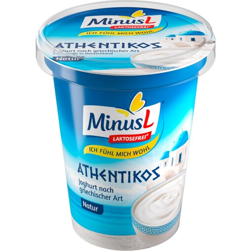 MinusL Laktosefrei Athentikos Joghurt nach griechischer Art Natur