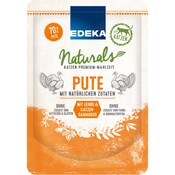 EDEKA Naturals Katzen Premium - Mahlzeit Pute mit Leinöl & Katzengamander