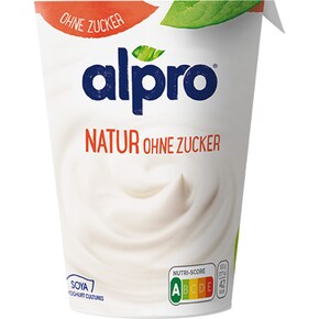 alpro Soja-Joghurtalternative Natur Ungesüßt Bild 0