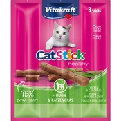 Vitakraft Cat Stick Mini Huhn&Katzengras