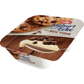 müller Joghurt mit der Ecke New York Knuspriger Schoko-Keks & Typ Vanilla-Cream 3,8 % Fett Bild 0