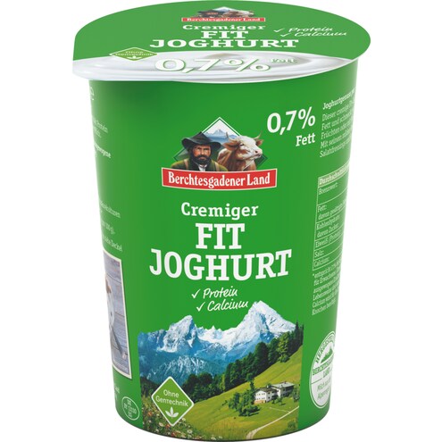 Berchtesgadener Land Cremiger Fit-Joghurt mild 0,7 % Fett