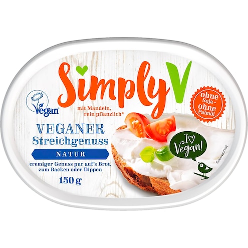 Simply V Veganer Streichgenuss cremig-frisch
