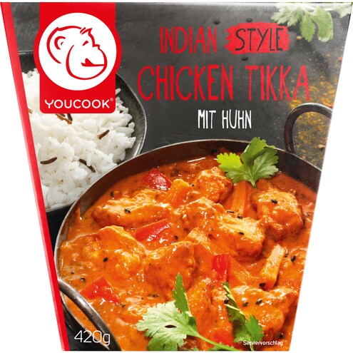 YOUCOOK Indian Style Chicken Tikka mit Huhn