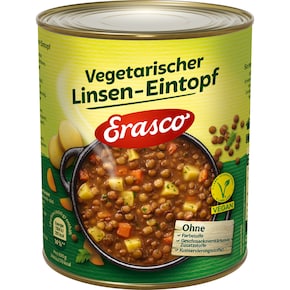 Erasco Vegetarischer Linsen-Eintopf Bild 0