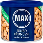 MAX Jumbo Erdnüsse geröstet&gesalzen