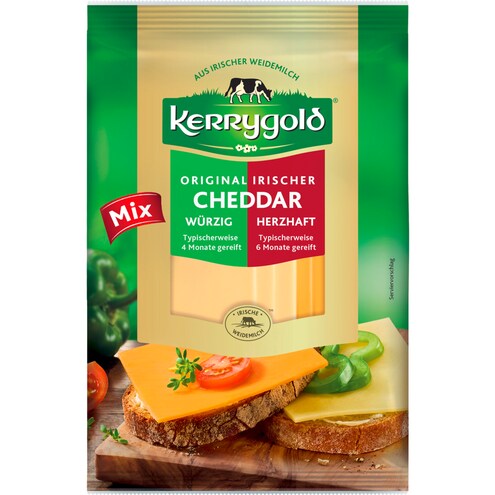 Kerrygold Original Irischer Cheddar Mix 50 % Fett i. Tr.