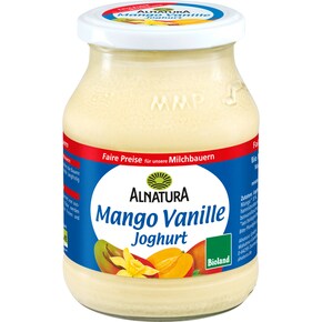 Alnatura Bio Joghurt Mango-Vanille 3,8 % Fett Bild 0