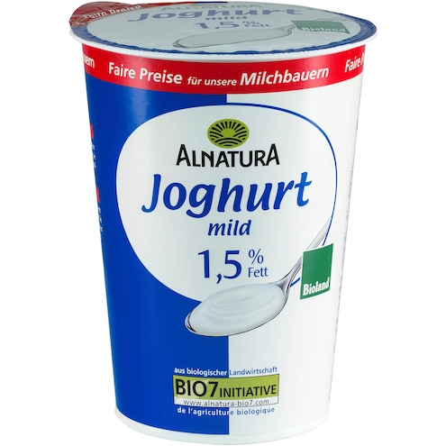 Alnatura Bio Joghurt Natur 1,5%