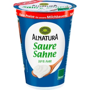 Alnatura Bio Saure Sahne 10 % Fett Bild 0