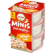 Popp Minis Brot-Aufstrich Geflügelsalat