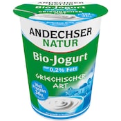 Andechser Natur Bio Jogurt griechischer Art Natur 0,2 % Fett