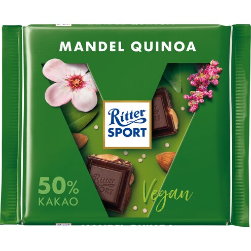 Ritter SPORT Dunkle Mandel Quinoa