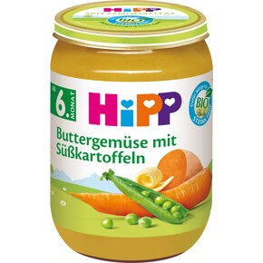 HiPP Bio Buttergemüse mit Süßkartoffeln ab 6. Monat Bild 0