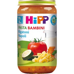 HiPP Bio Pasta Bambini Rigatoni Napoli ab 12. Monat Bild 0