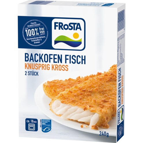 FRoSTA MSC Backofen Fisch knusprig kross Bild 1