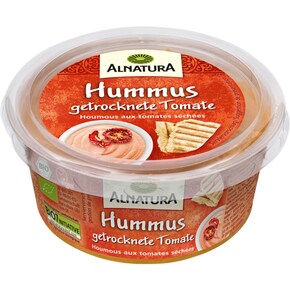 Alnatura Bio Hummus getrocknete Tomate Bild 0