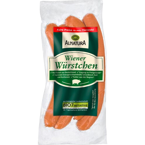 Alnatura Bio Wiener Würstchen