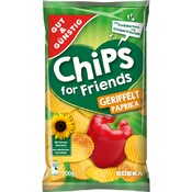 GUT&GÜNSTIG Paprika-Chips geriffelt