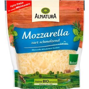 Alnatura Bio Mozzarella gerieben 45 % Fett i. Tr. Bild 0