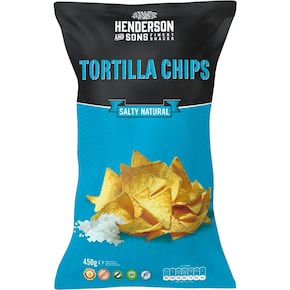Henderson and Sons Tortilla Chips Salty Natural Bild 0