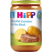 HiPP Bio Kartoffel-Gemüse mit Bio-Rind ab 8. Monat