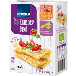 EDEKA glutenfreies Bio-Knusperbrot Bild 0