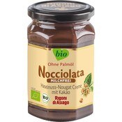 Rigoni di Asiago Bio Nocciolata Milchfrei Nuss-Nougat-Aufstrich mit feinem Kakao & Haselnüssen