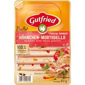 Gutfried Geflügel Hähnchen-Mortadella Frische Paprika