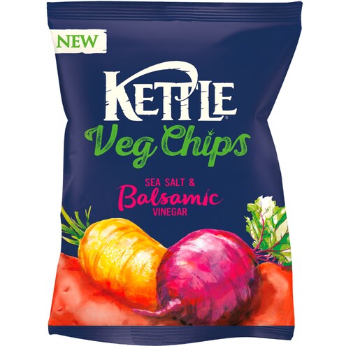 Kettle Chips Veg Chips Sea Salt & Balsamico Vinegar