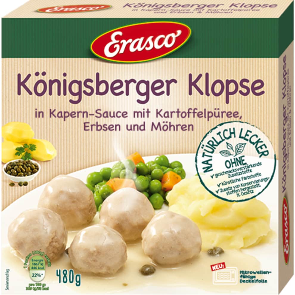 Erasco Königsberger Klopse | bei Bringmeister online bestellen!