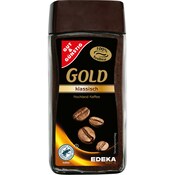GUT&GÜNSTIG GOLD löslicher Bohnenkaffee, klassisch