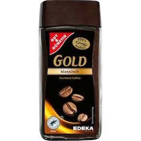 GUT&GÜNSTIG GOLD löslicher Bohnenkaffee, klassisch Bild 0